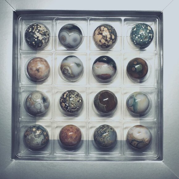 Ocean Jasper Balls Orbs - Choose 2 - Picture 2 of 3